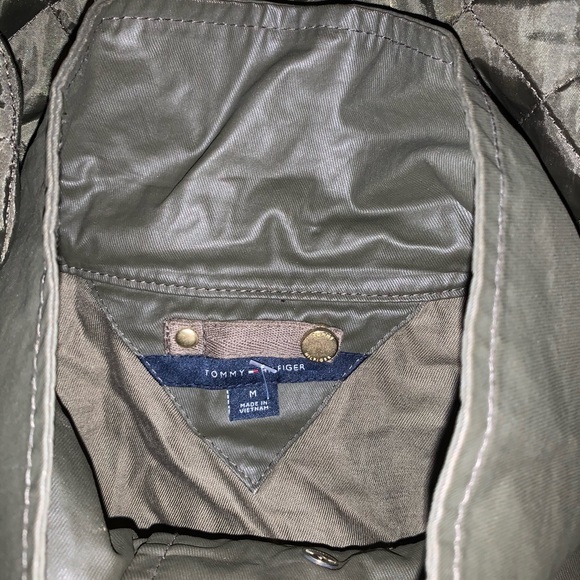 Tommy Hilfiger hooded waterproof jacket EUC sZ M - Picture 7 of 7
